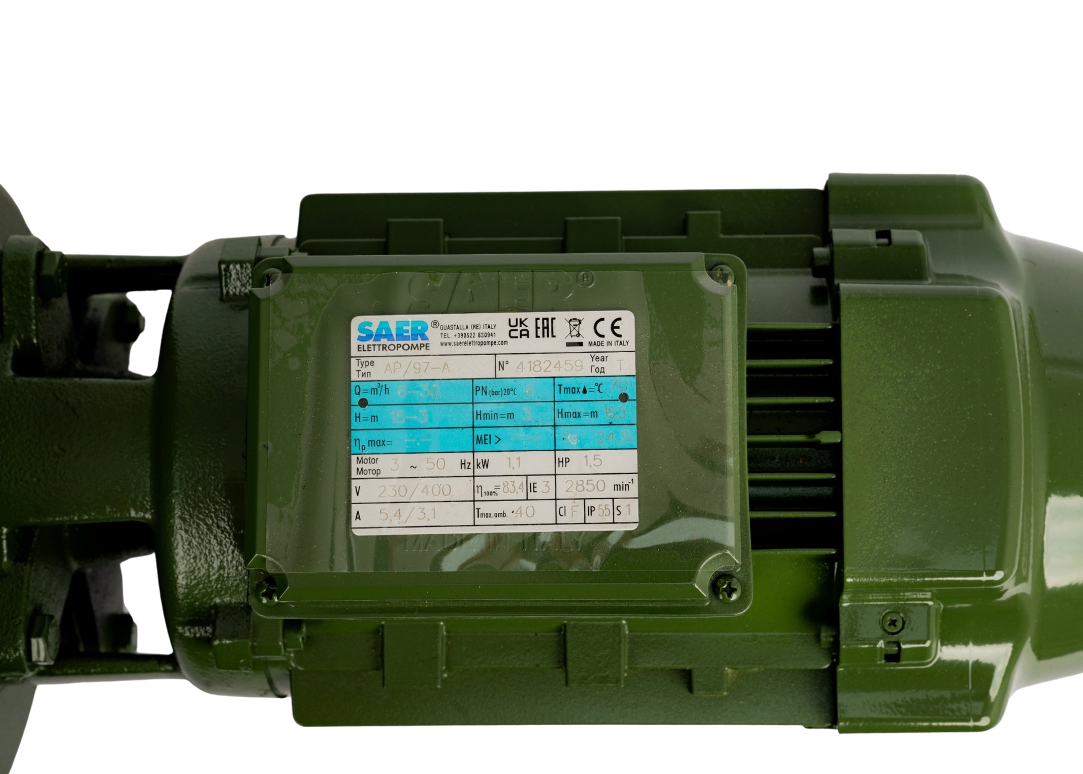 SAER AP 97 A 1.5HP 1KW PMP