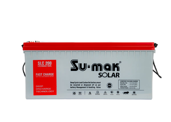 SUMAK FC CARBON GEL BATTERY SLC 200AH/12V