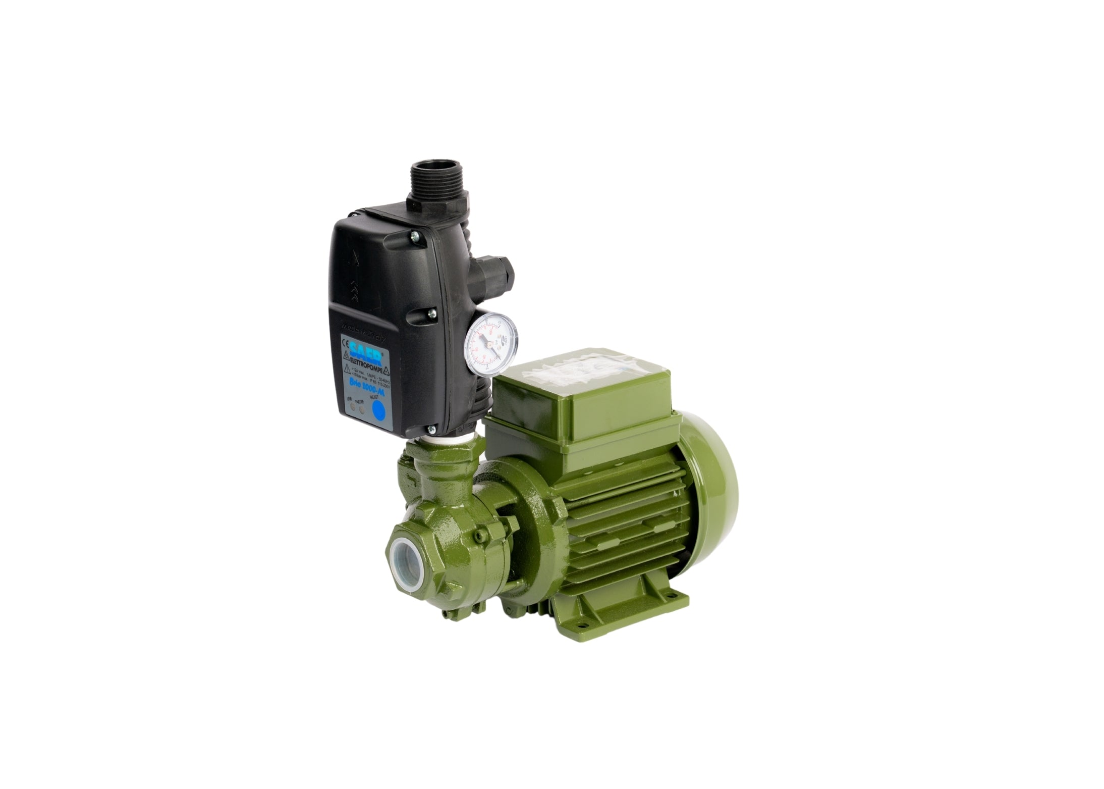 SAER KF0 V230 0.5HP 1PH 50HZ +TE With Pressure Control KIT