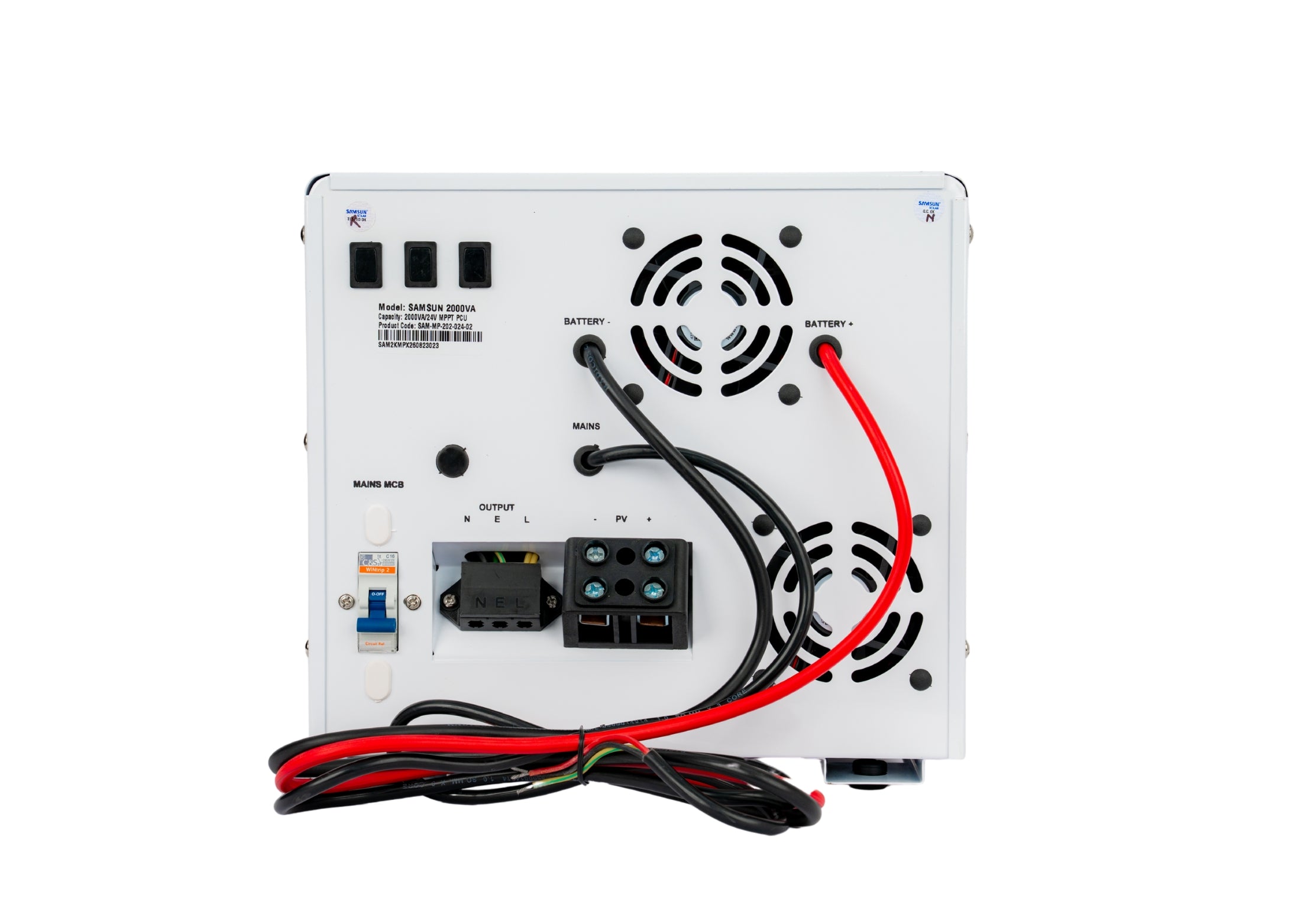 SAMSUN ULTRA 2000VA/24V MPPT HYBRID INVERTER