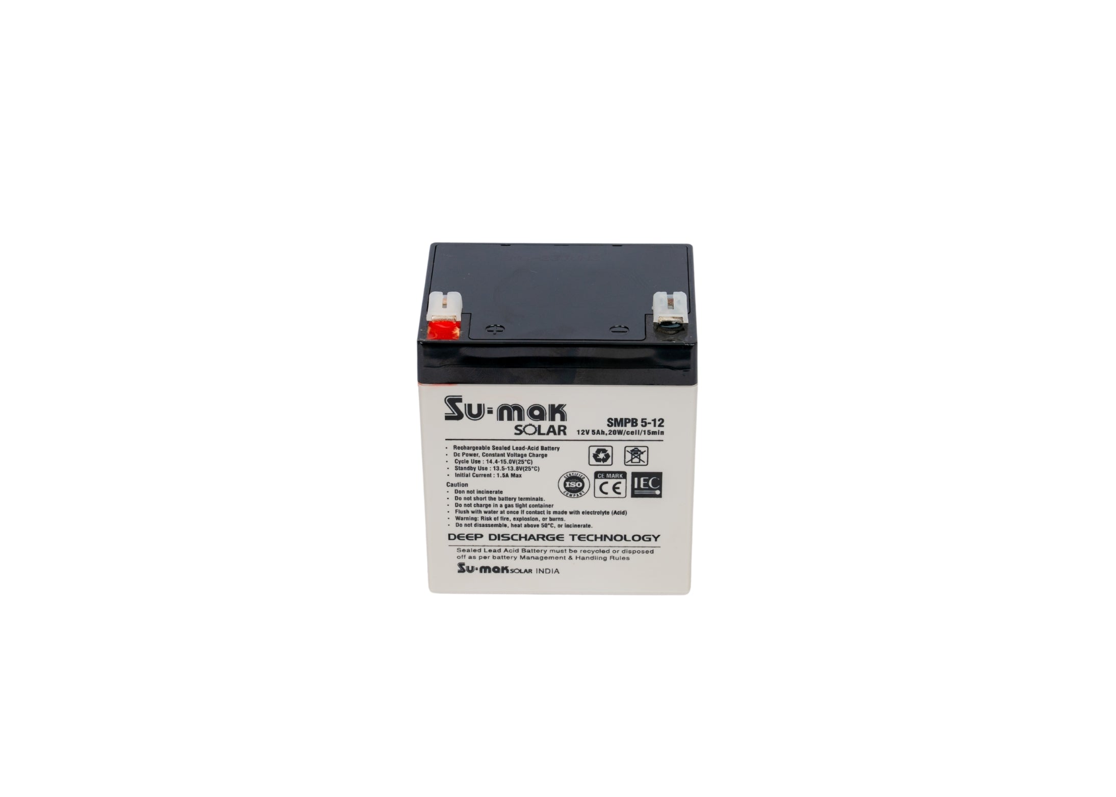 SUMAK SMF BATTERY 5AH/12V