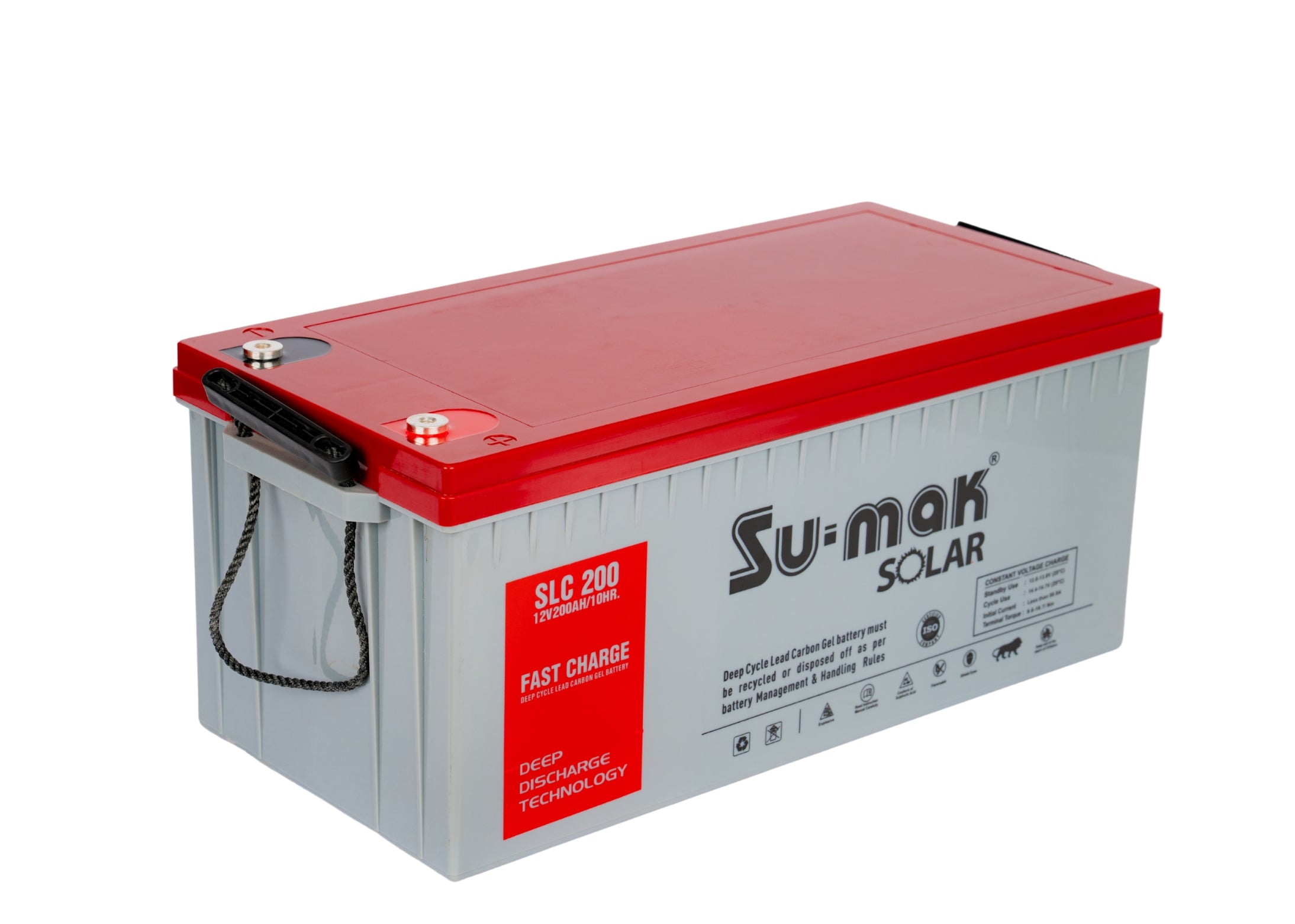 SUMAK FC CARBON GEL BATTERY SLC 200AH/12V