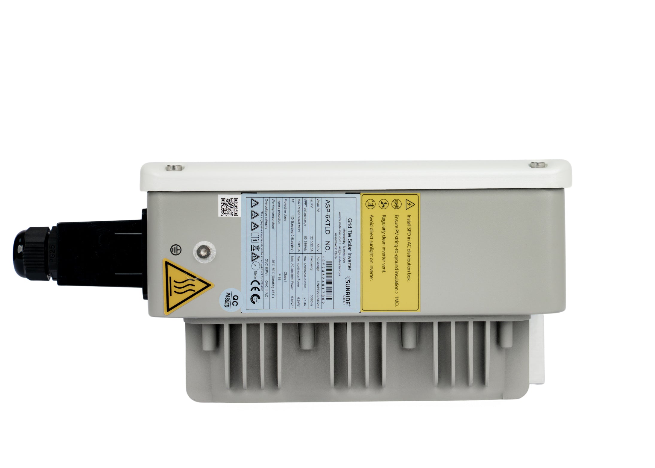 SUNRIDE GRID-TIE INVERTER ASP-6KTLD