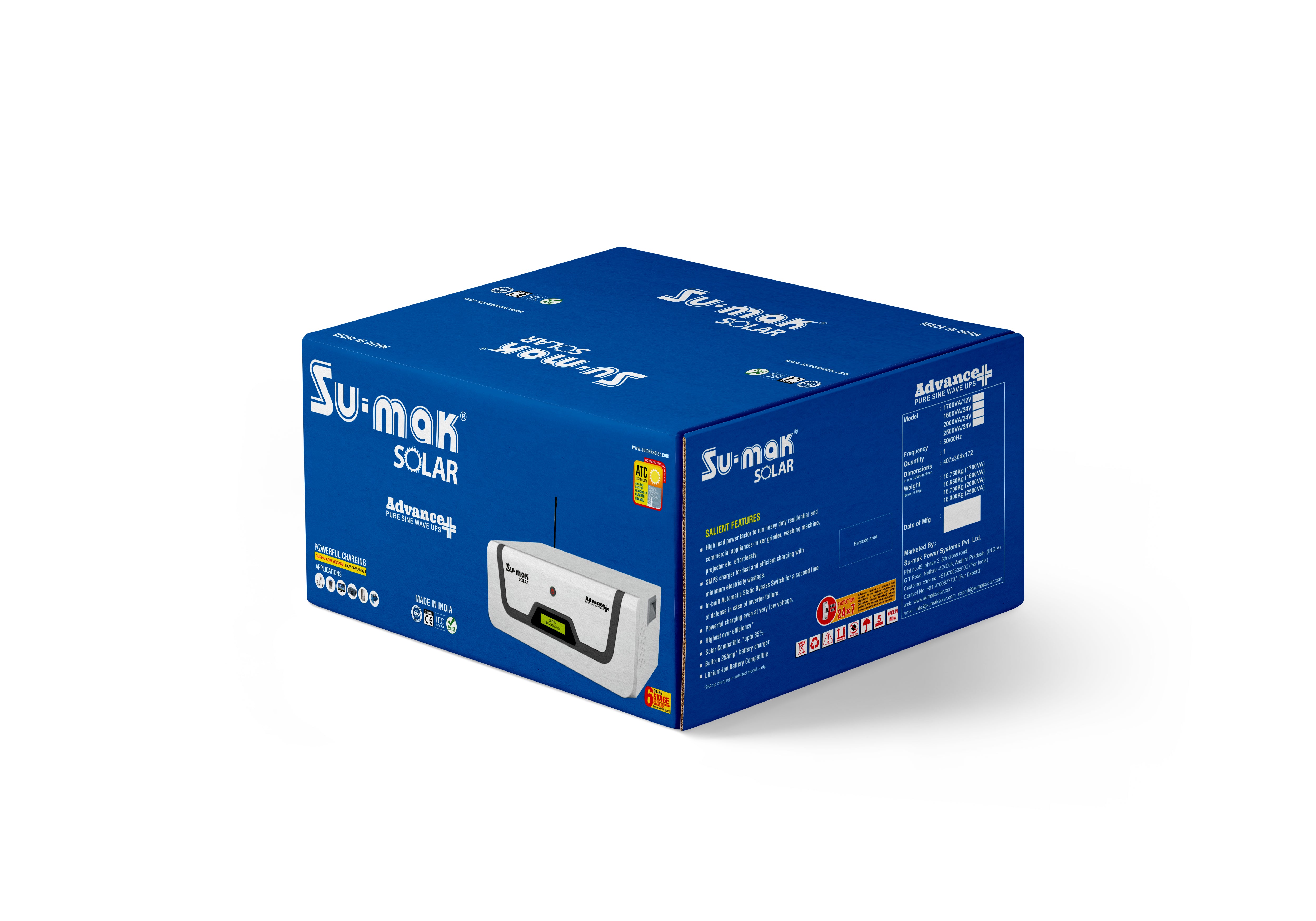 SUMAK INVERTER ADVANCE + 2000VA/24V