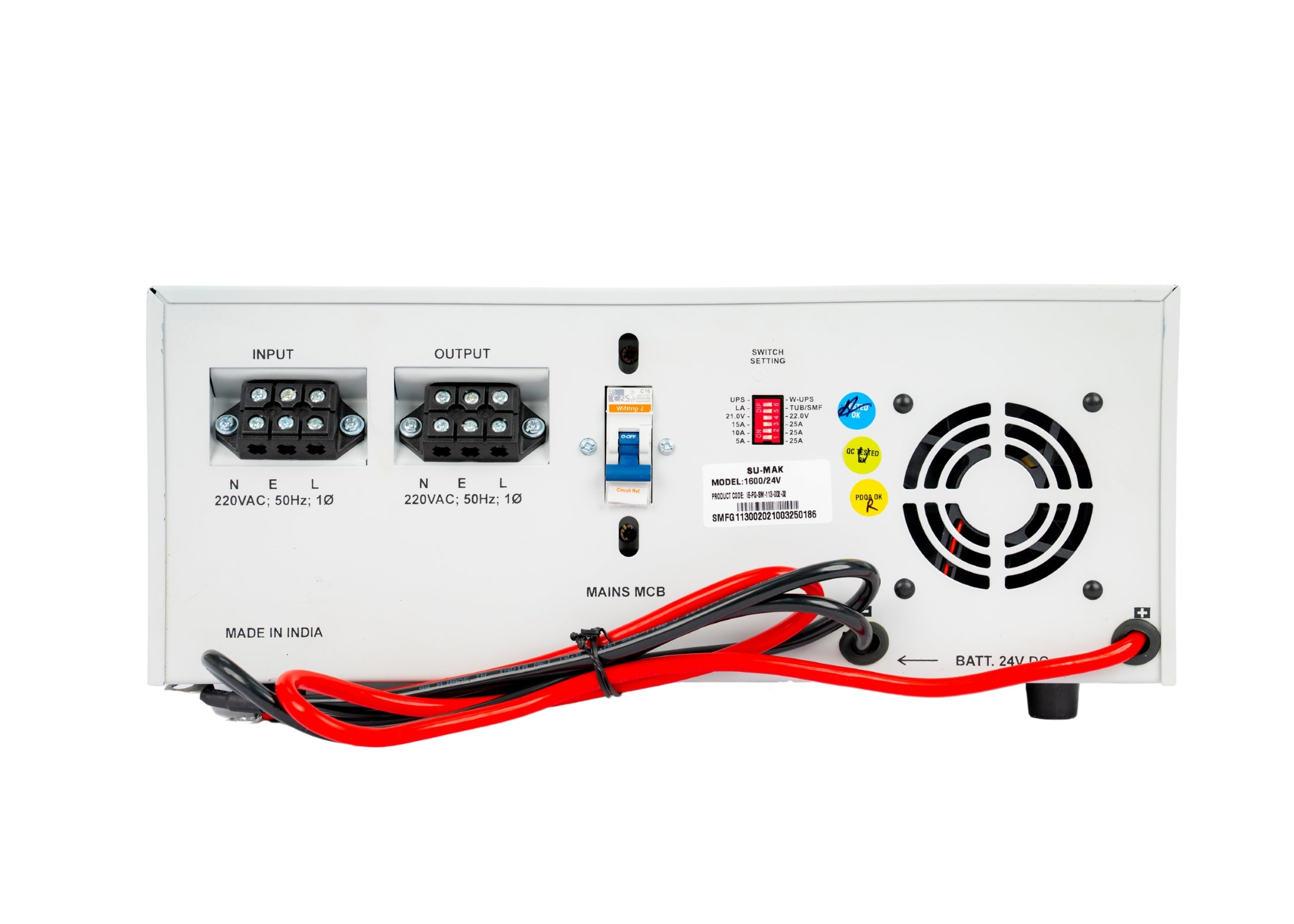 SUMAK INVERTER ADVANCE + 1600VA/24V