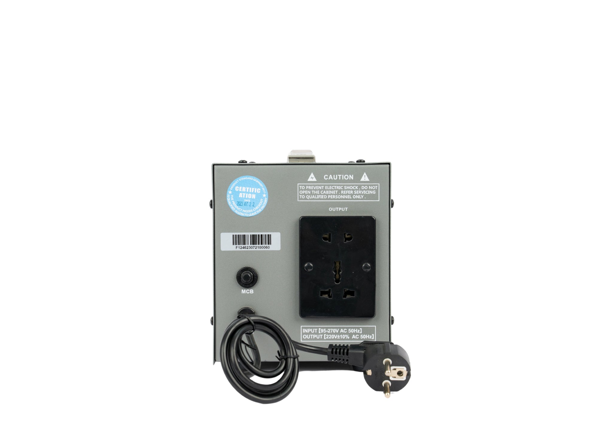SUMAK 1 PH RELAY TYPE SUL 95-1 KVA 220V