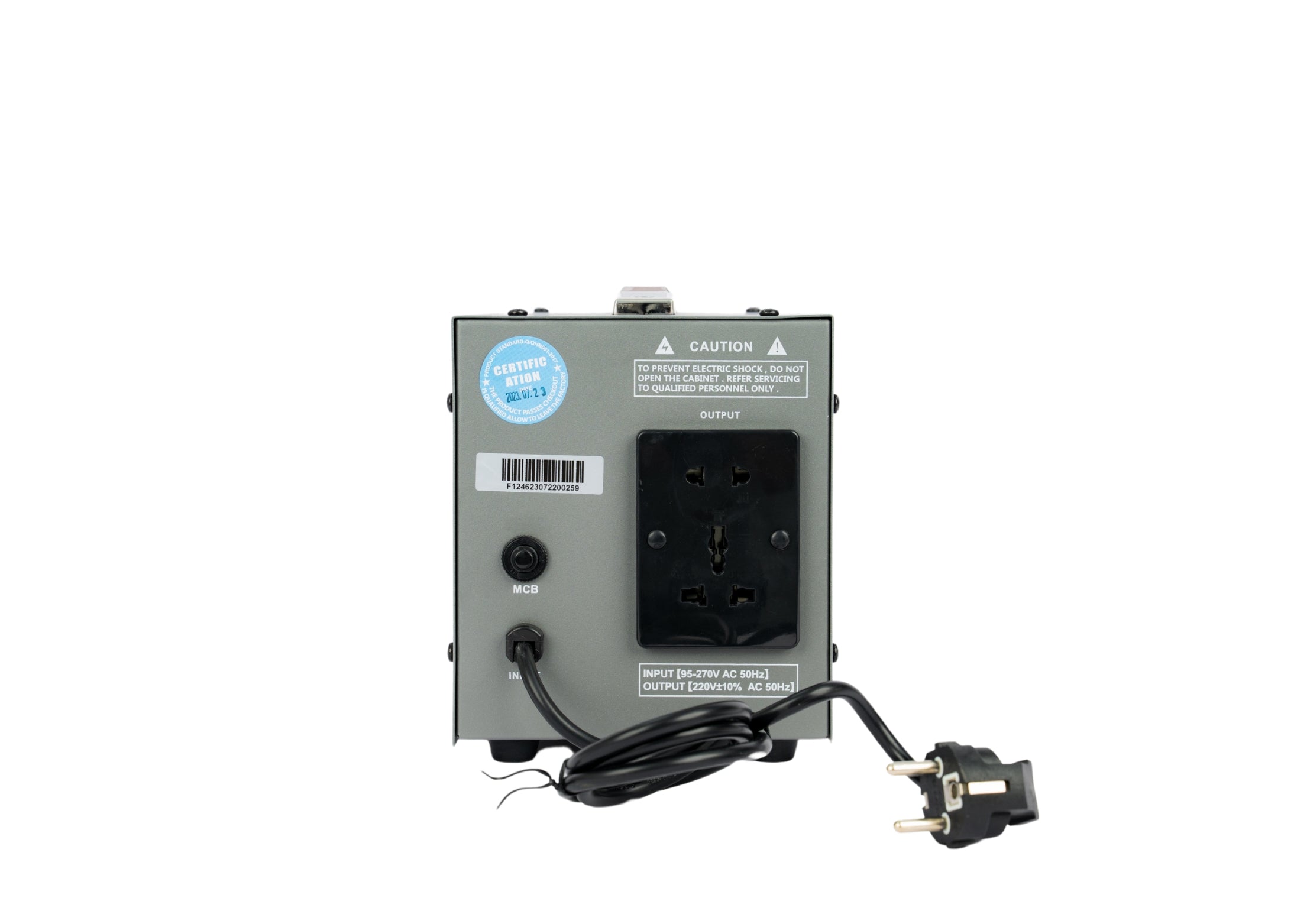 SUMAK 1 PH RELAY TYPE SUL 95-1.5KVA 220V