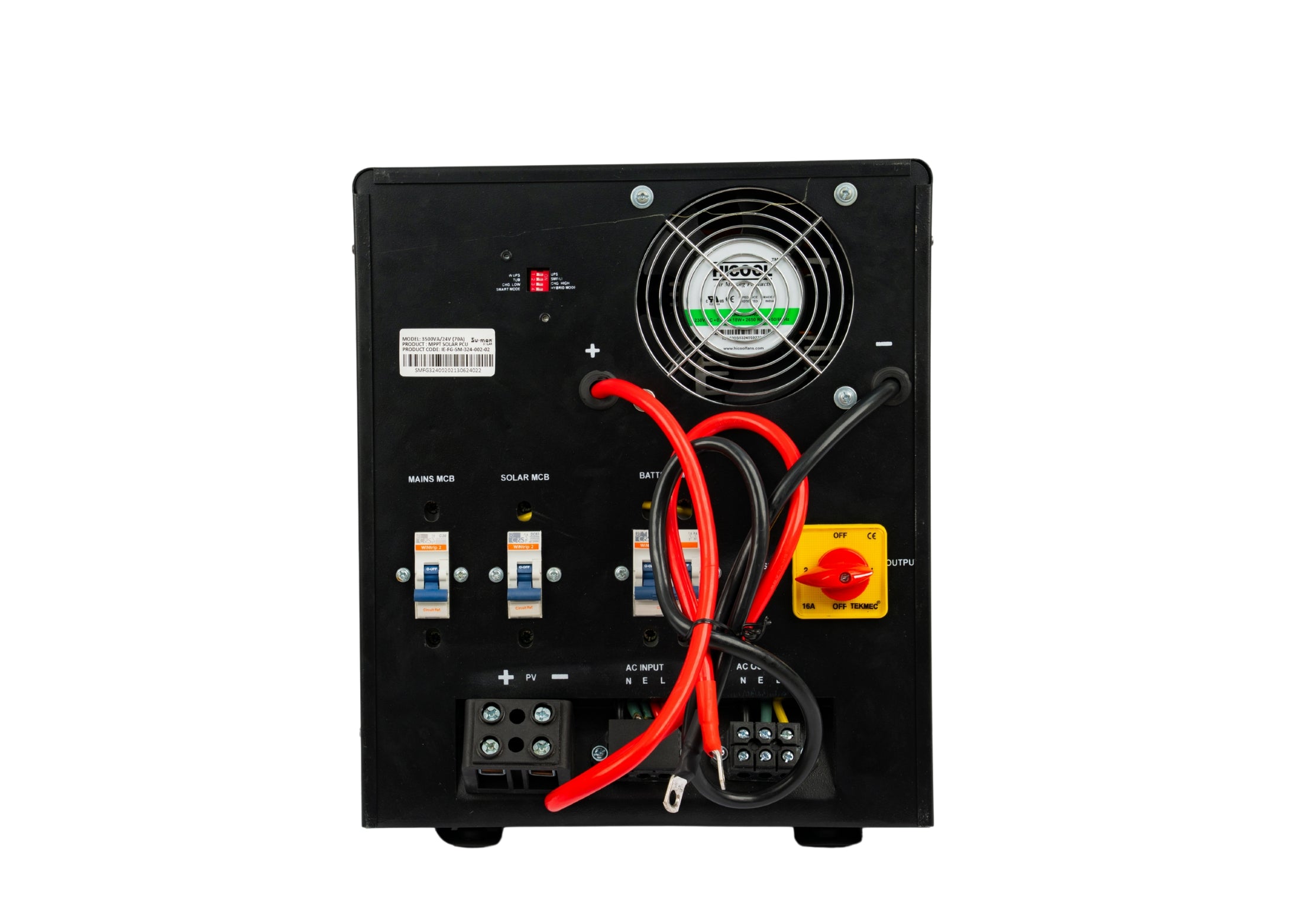 SUMAK INVERTER SUNNY + 3500VA/24V MPPT 70A