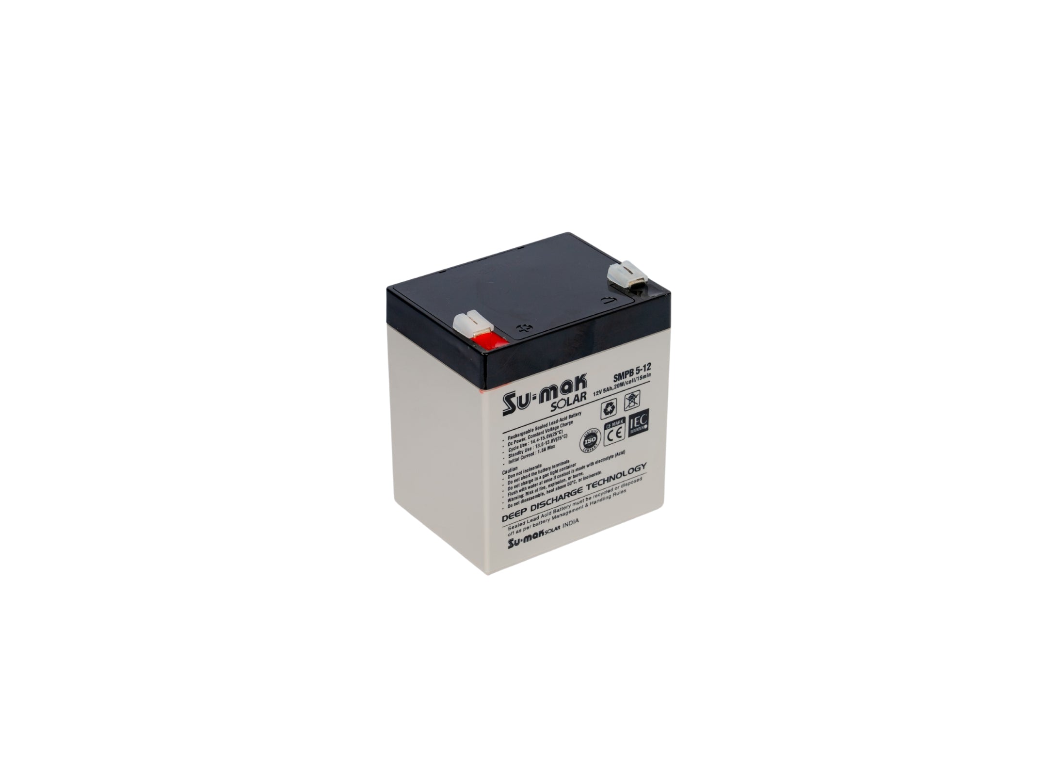 SUMAK SMF BATTERY 5AH/12V