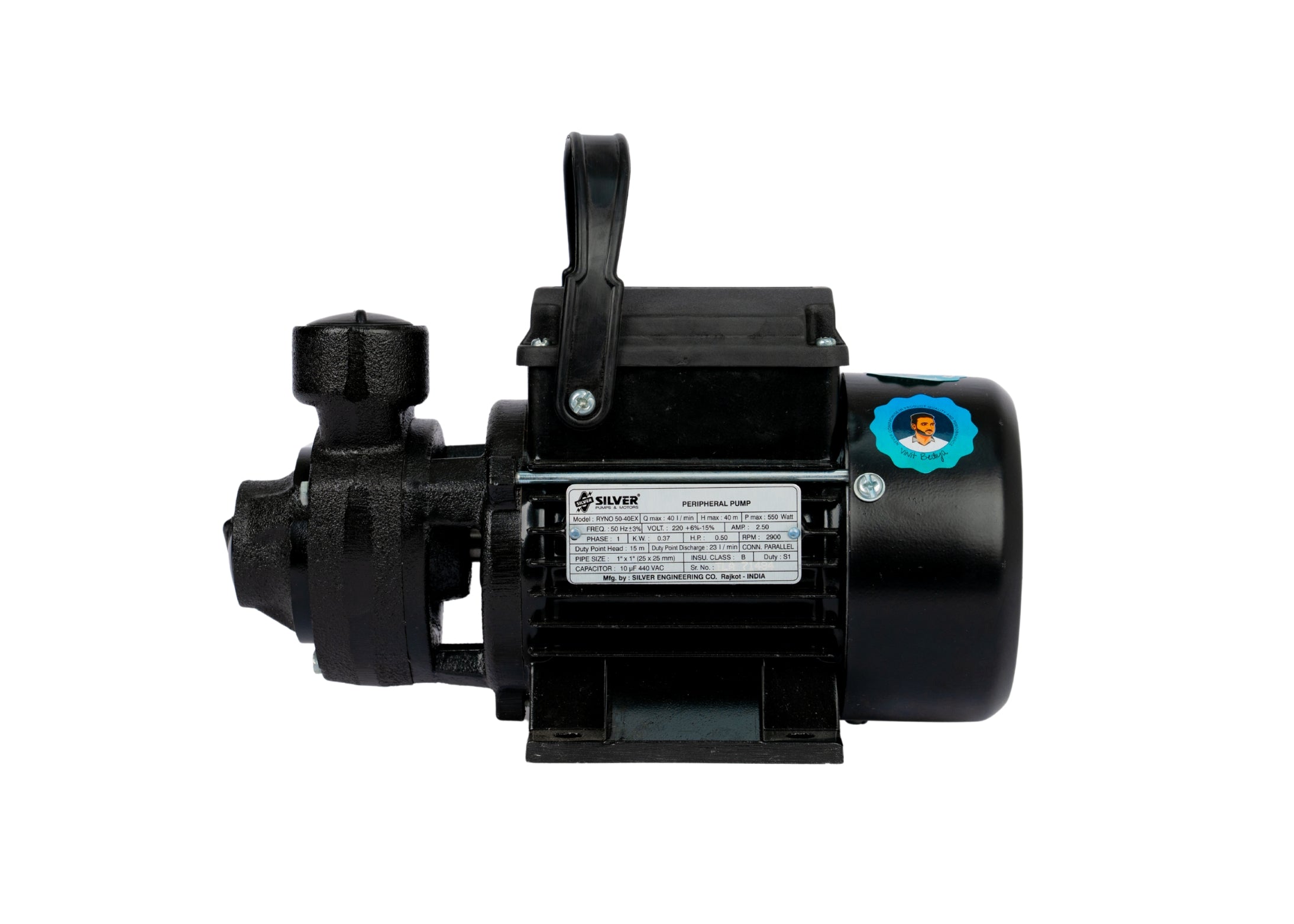 SILVER PUMP RYNO 50-40EX 0.5 HP 0.37KW
