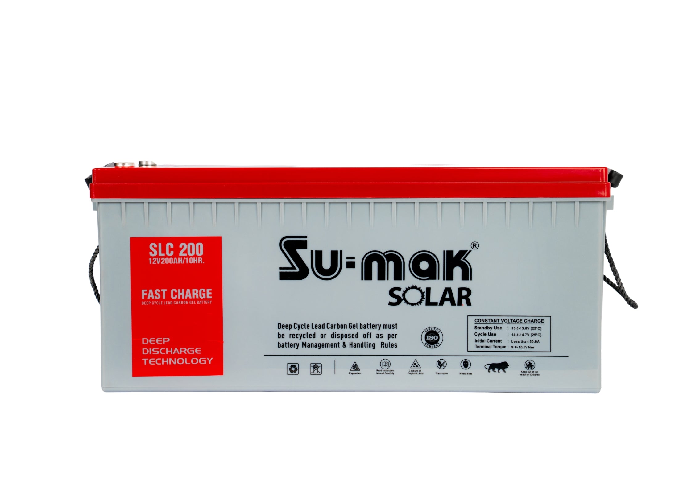 SUMAK FC CARBON GEL BATTERY SLC 200AH/12V