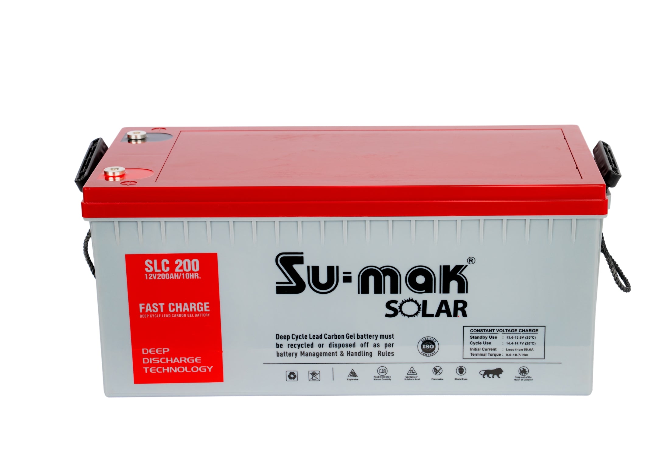SUMAK FC CARBON GEL BATTERY SLC 200AH/12V