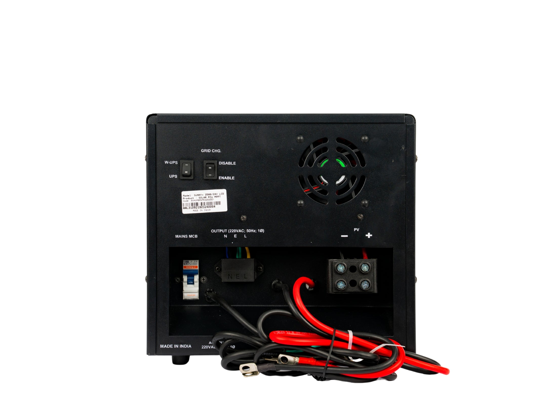 SUMAK INVERTER SUNNY + 2500VA/24V MPPT
