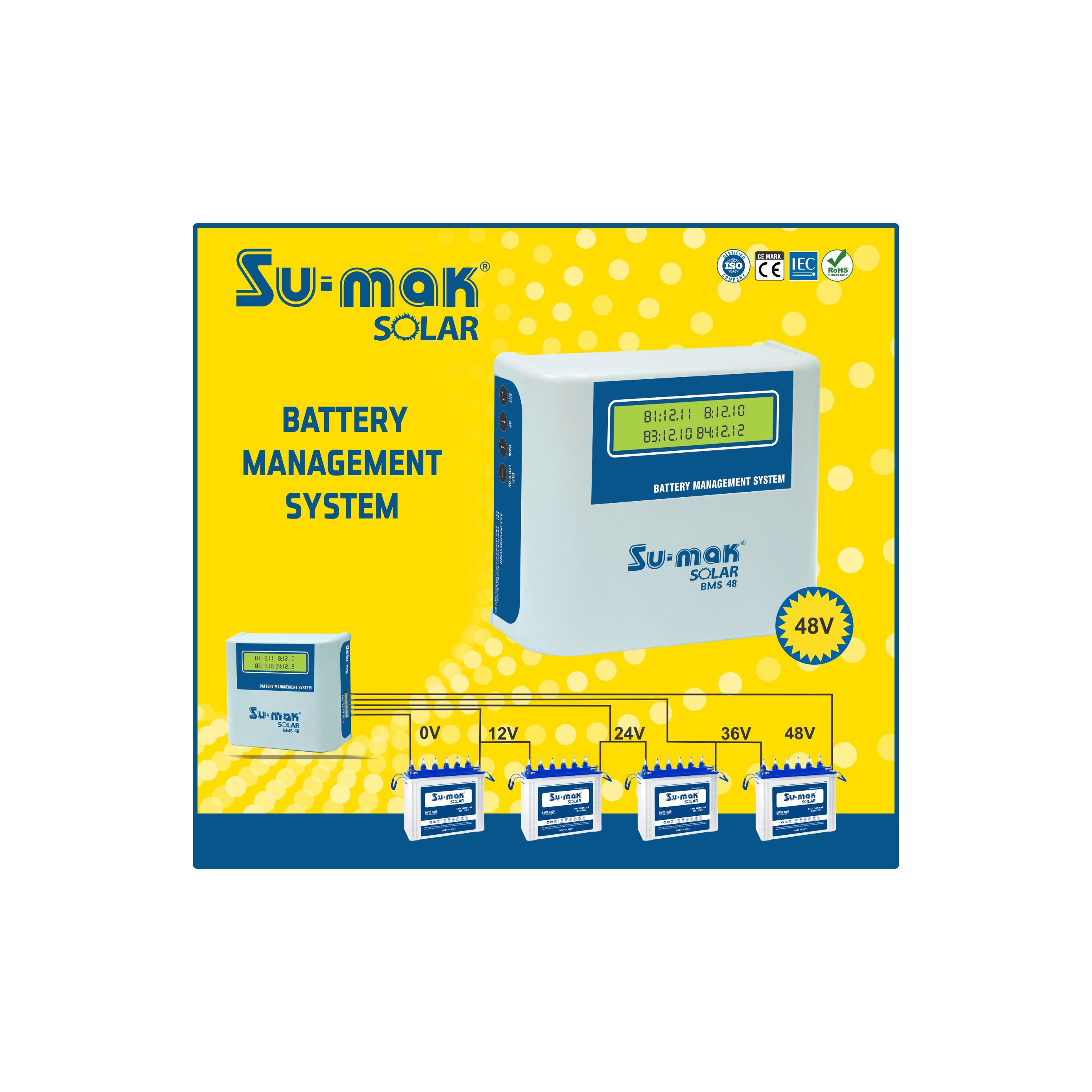 Su-mak Solar BMS 48 – Advanced Battery Management System